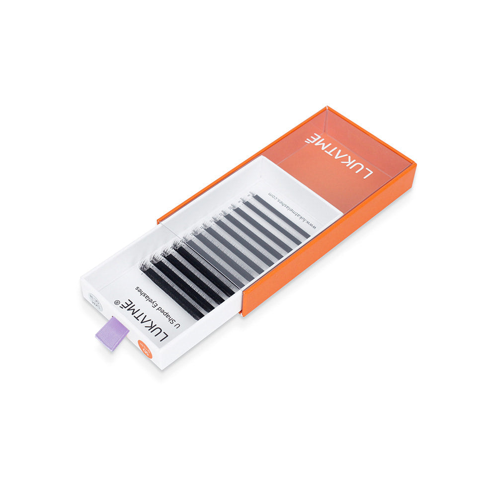 LUKATME U-5D Lash Extensions U Shape 5D False Eyelashes for Makeup Premade 5D Fans U Shaped Lashes