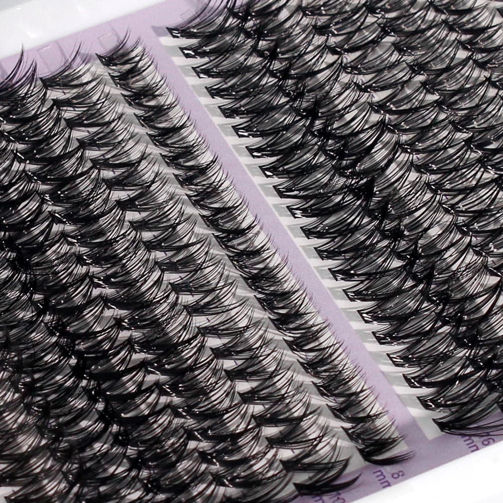 LUKATME 30P 40P 50P Cluster DIY Lashes Fairy Look False Eyelashes