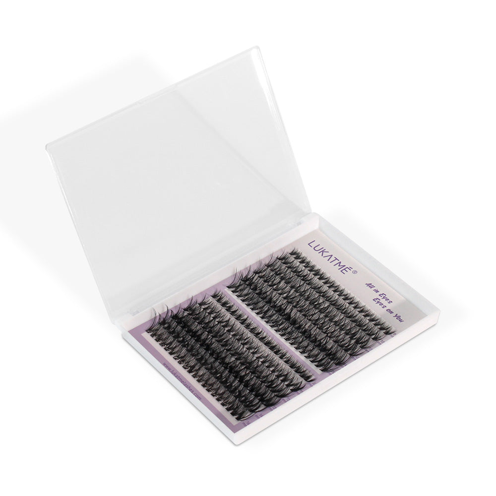 LUKATME 30P 40P 50P Cluster DIY Lashes Fairy Look False Eyelashes