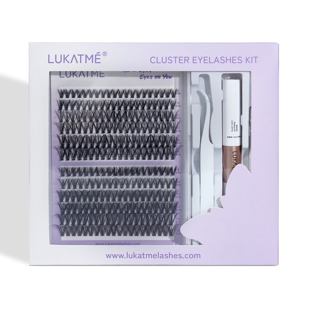 LUKATME 30P 40P 50P Cluster DIY Lashes Fairy Look False Eyelashes