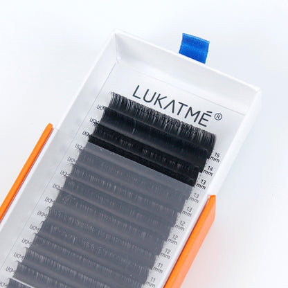 LUKATME Individual Classic Eyelash Extensions Premium Soft Mink Lashes Natural False Eyelash Supplies