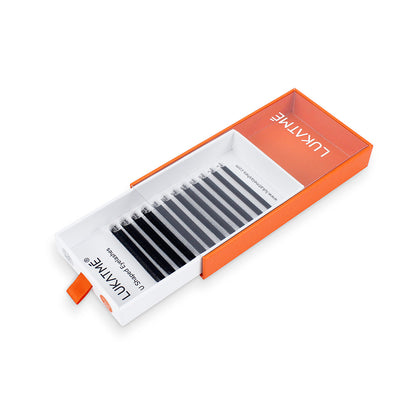 LUKATME U-6D Lash Extensions U Shape 6D False Eyelashes for Makeup Premade 6D Fans U Shaped Lashes