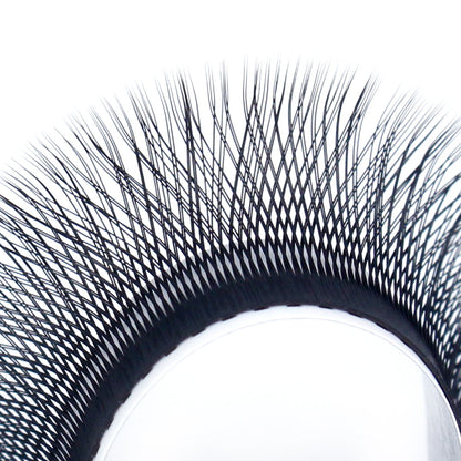 LUKATME YY Eyelash Extensions Premade Fans Two Tips Y Shape False Eyelashes